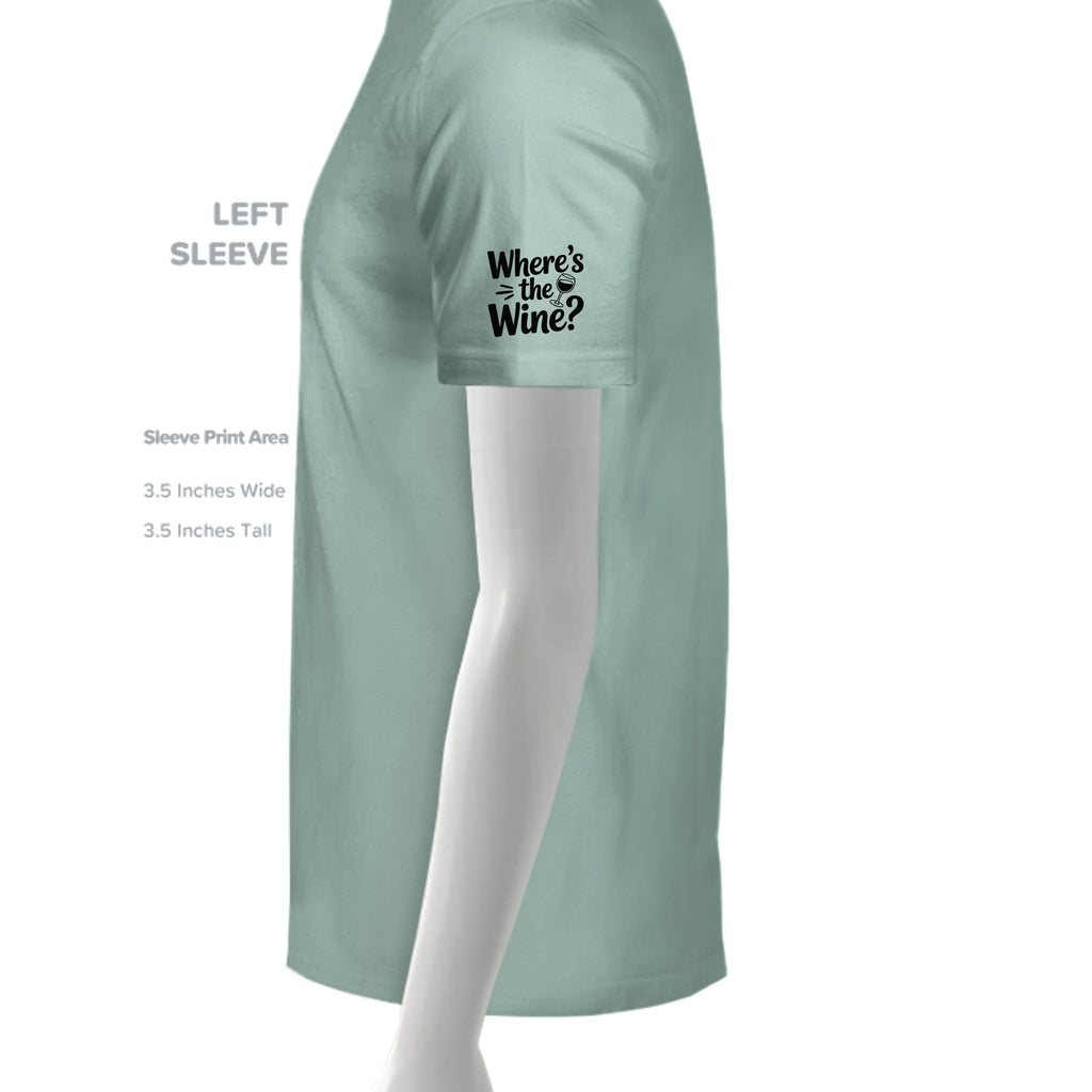Heathered Dusty Sage - DM1350L - SLEEVE_LEFT