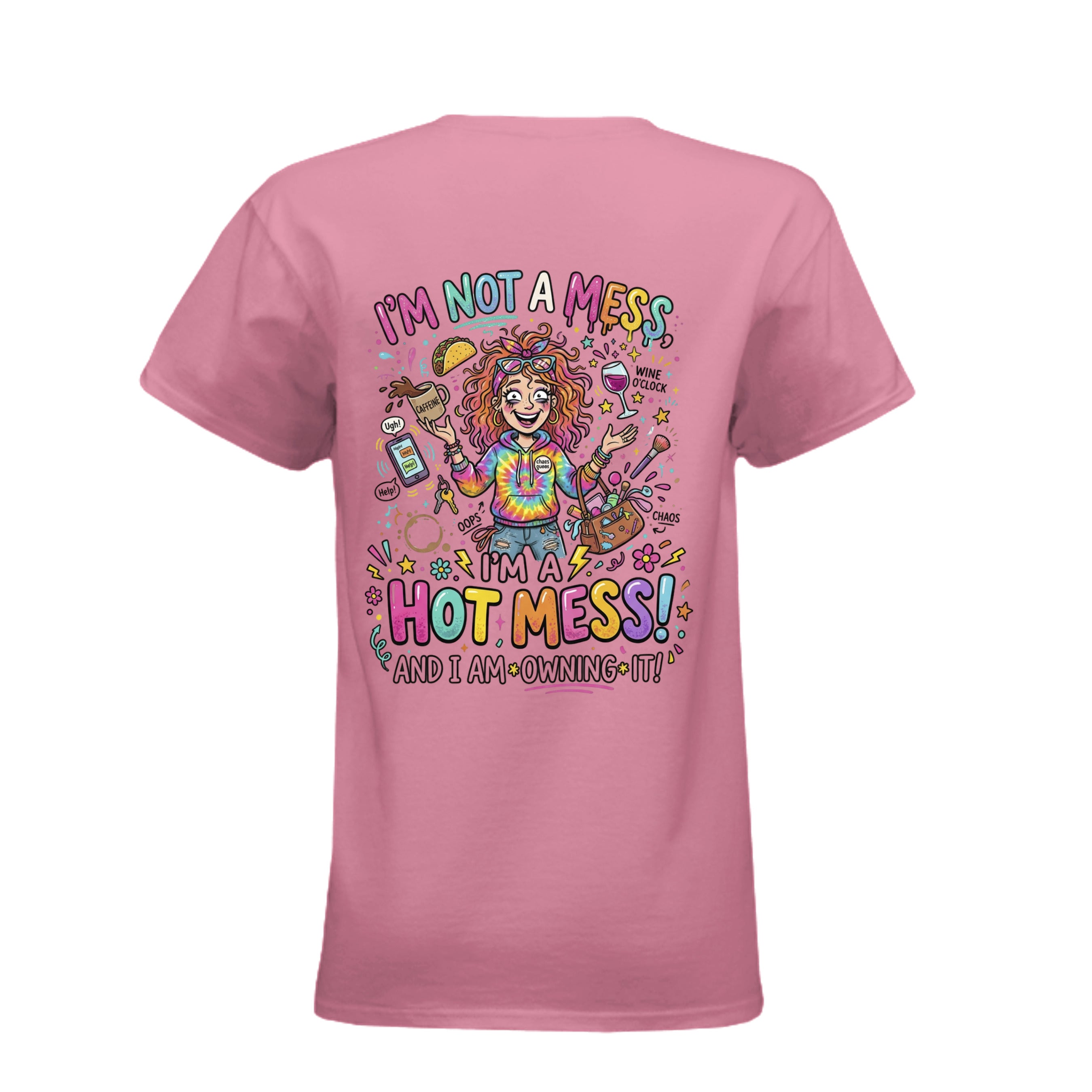 HOT PINK - 6610 - BACK
