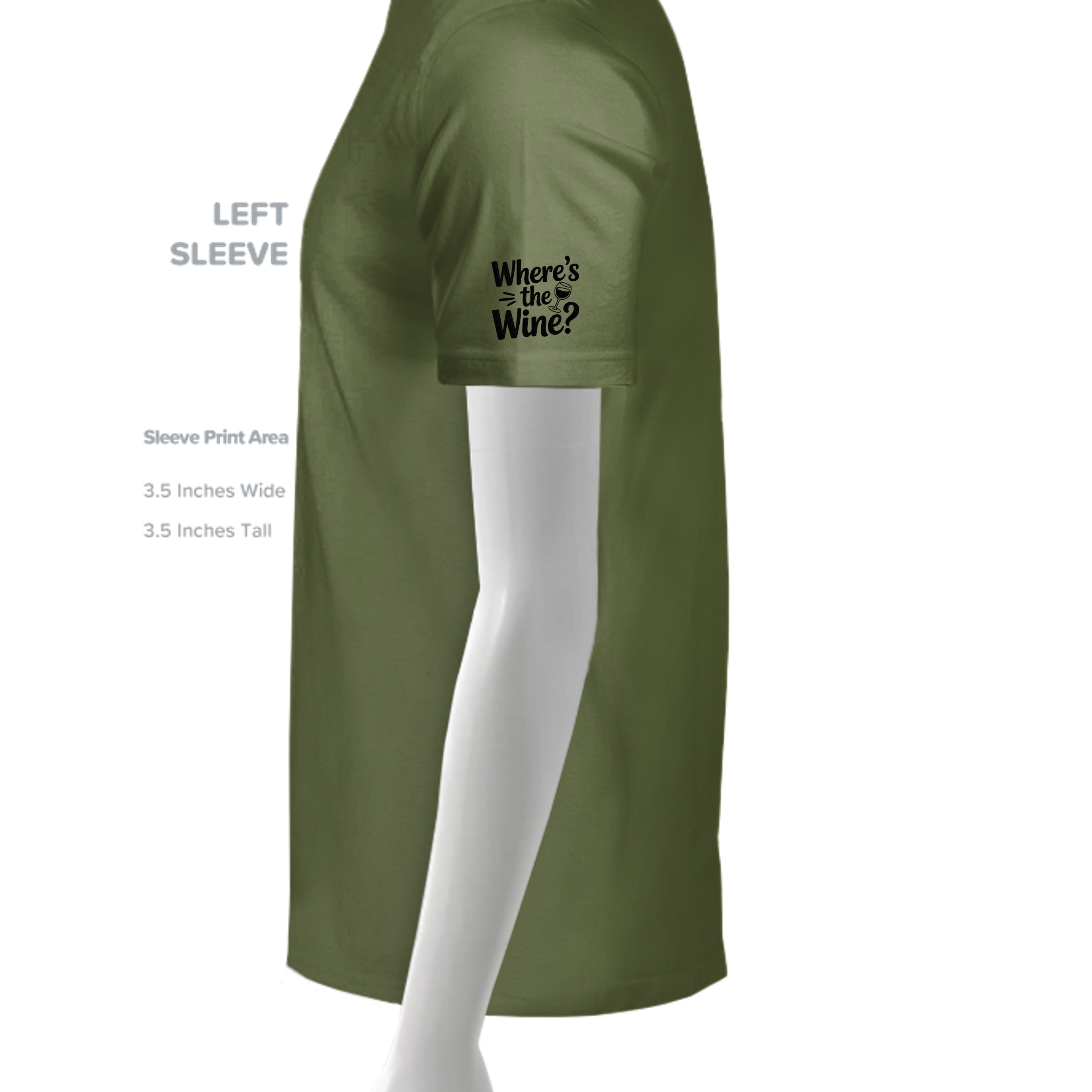 MILITARY GREEN - 6610 - SLEEVE_LEFT