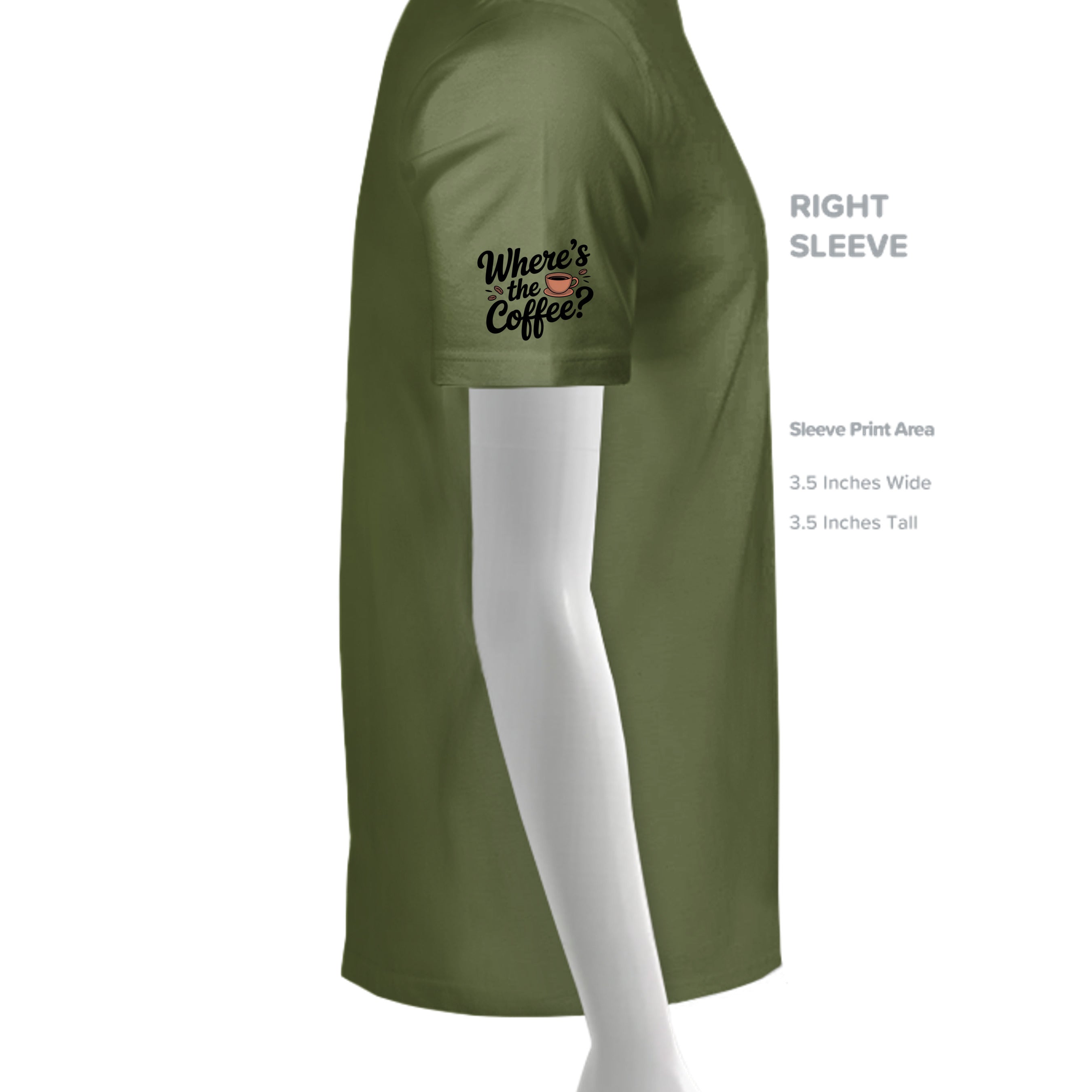 MILITARY GREEN - 6610 - SLEEVE_RIGHT
